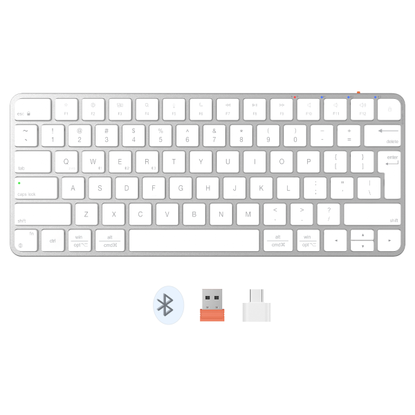 Meetion Keyboard iKey K210 White Wireless