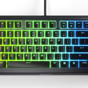 Tastierë SteelSeries Apex 3 TKL, US, e zezë