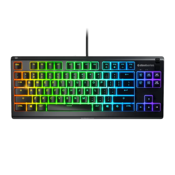 Tastierë SteelSeries Apex 3 TKL, US, e zezë