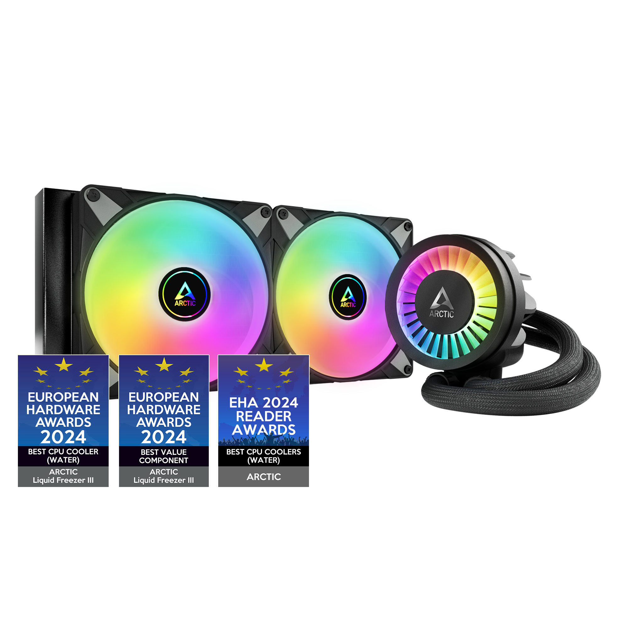 Ftohës CPU Arctic Liquid Freezer III 280 A-RGB Black