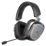 Kufje Gaming Rampage e RETSU Protein Earpad – Wireless me Mikrofon, RGB, Black/Grey