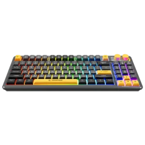 Tastierë Gaming Rampage Cyclone – Compact Membrane, USB, RGB,